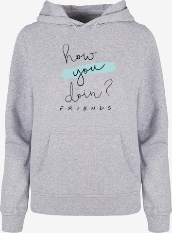Sweat-shirt 'Friends - How You Doin' ABSOLUTE CULT en gris : devant