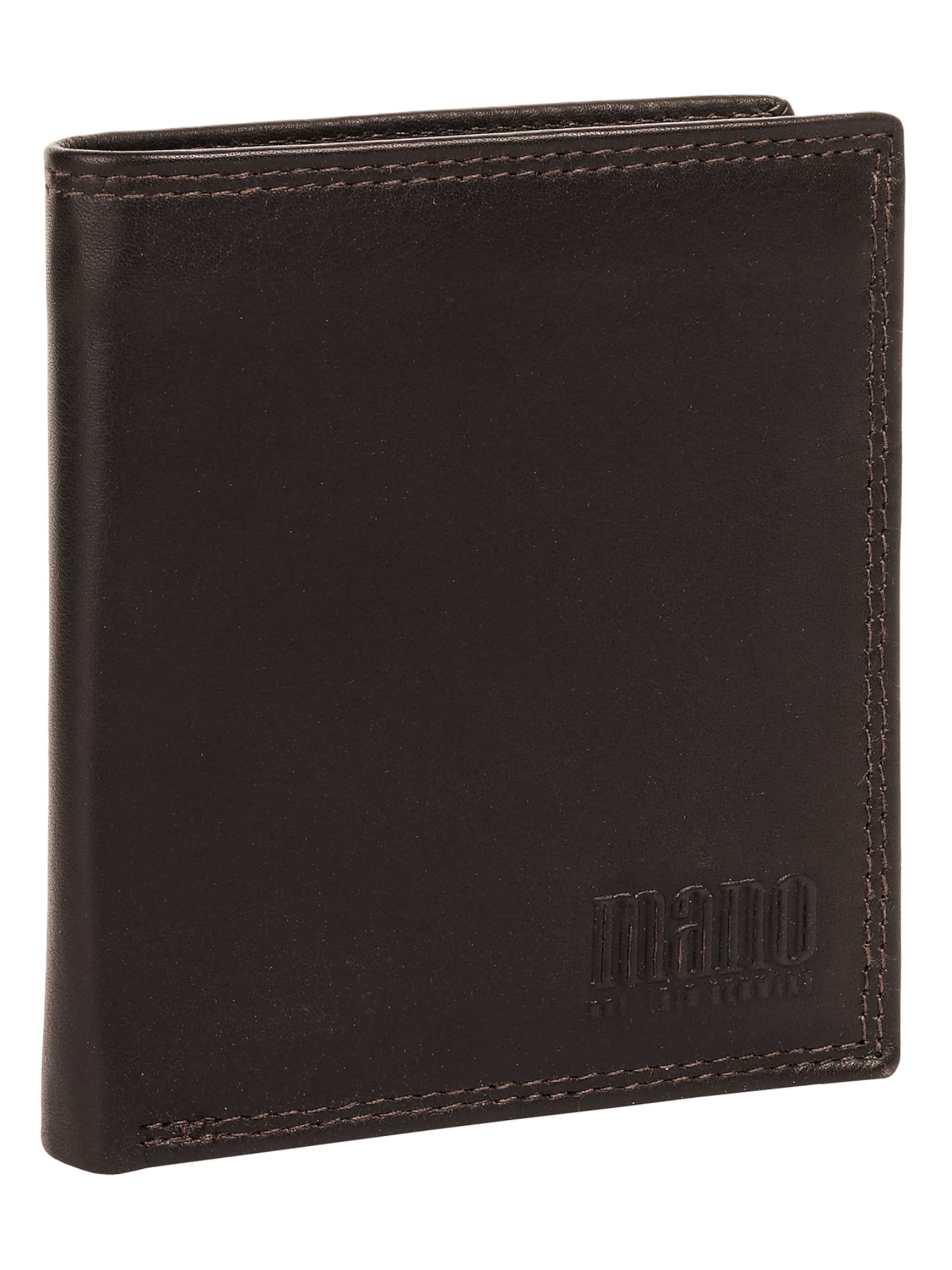 mano Portemonnaie 'SUTURA'‌‌ in Braun