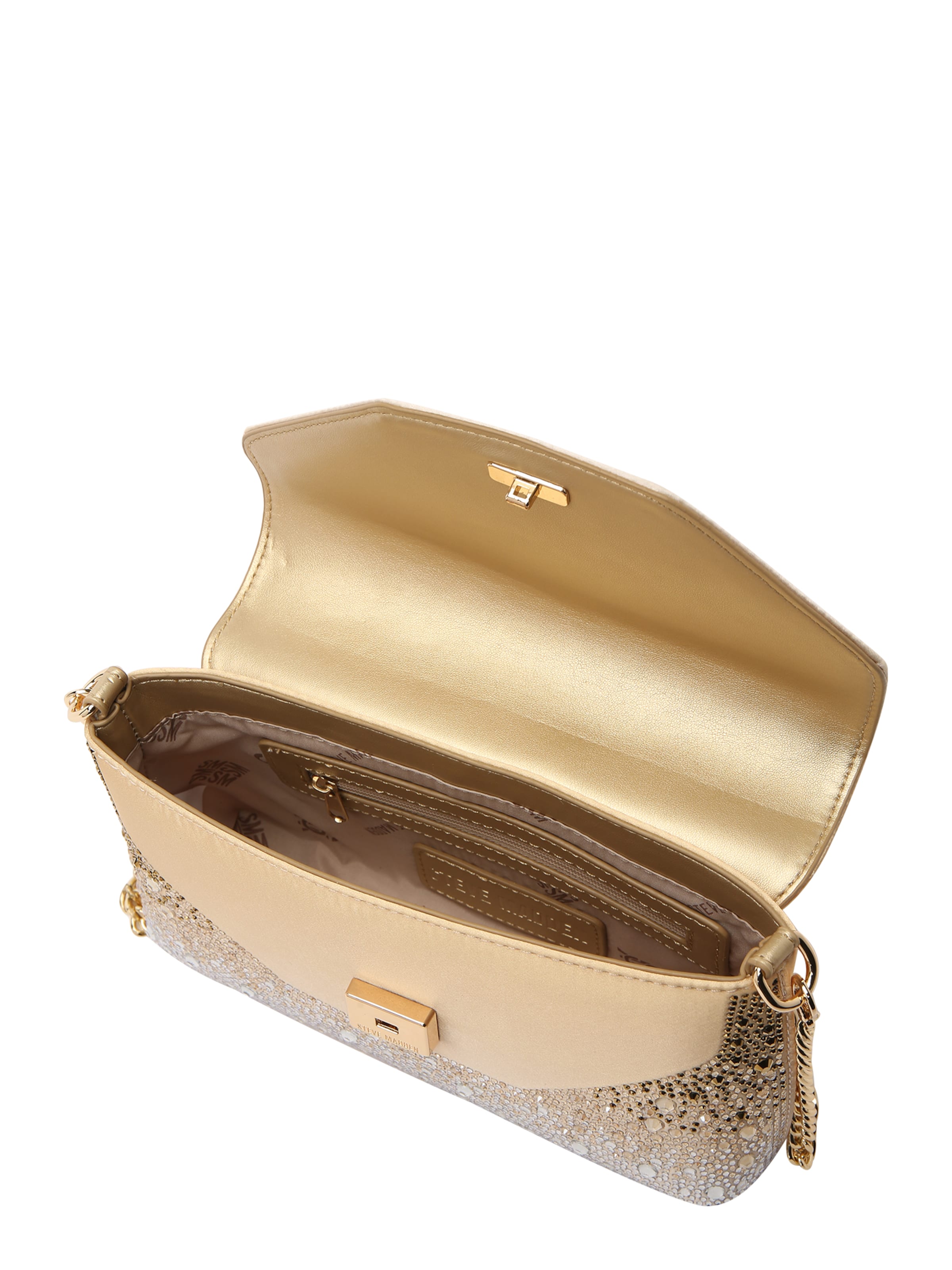 STEVE MADDEN Axelremsväska 'Bretros' i guld