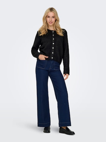 ONLY Gebreid vest 'maggie' in Zwart