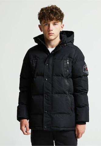 Veste d’hiver 'Ontariona' Zavetti Canada en noir : devant