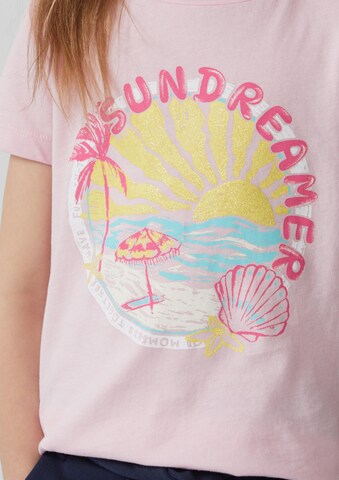 T-Shirt s.Oliver en rose