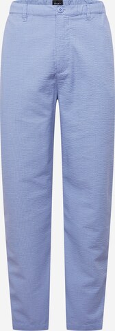 Obey Loosefit Broek in Blauw: voorkant