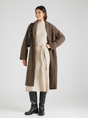 VILA Knitted dress 'VIVIKA' in Beige
