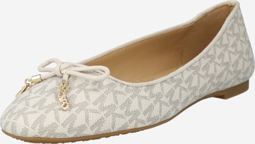 MICHAEL Michael Kors Ballerina 'NORI' in Beige: voorkant