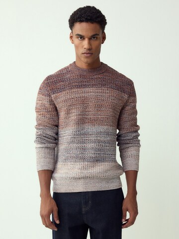 Next Sweater in Brown: front