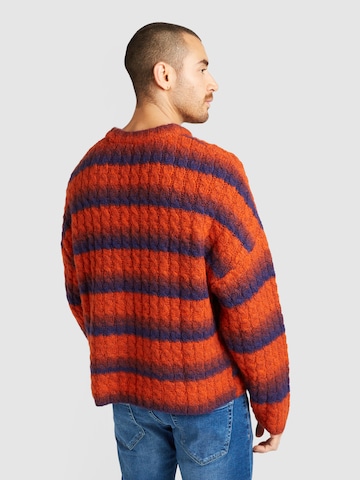 WEEKDAY Sweater 'Connor' in Orange