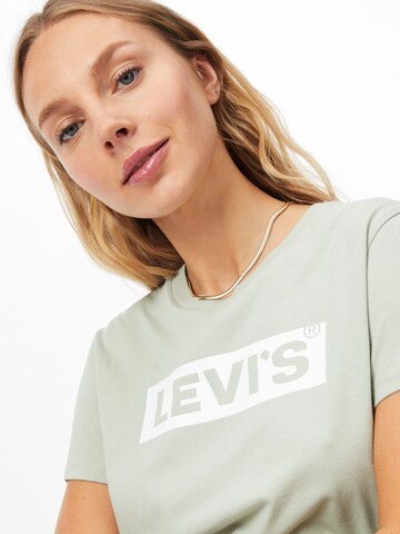 LEVI'S ® Shirt 'Cropped Jordie Tee' in Green