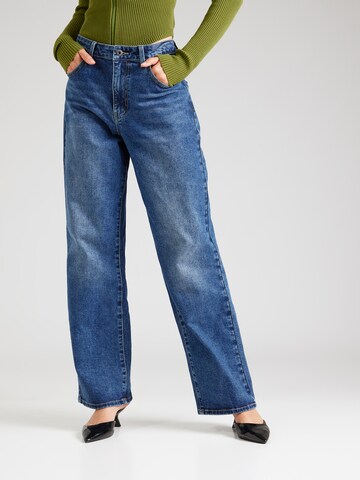 ABOUT YOU x Laura Giurcanu Wide leg Jeans in Blauw: voorkant