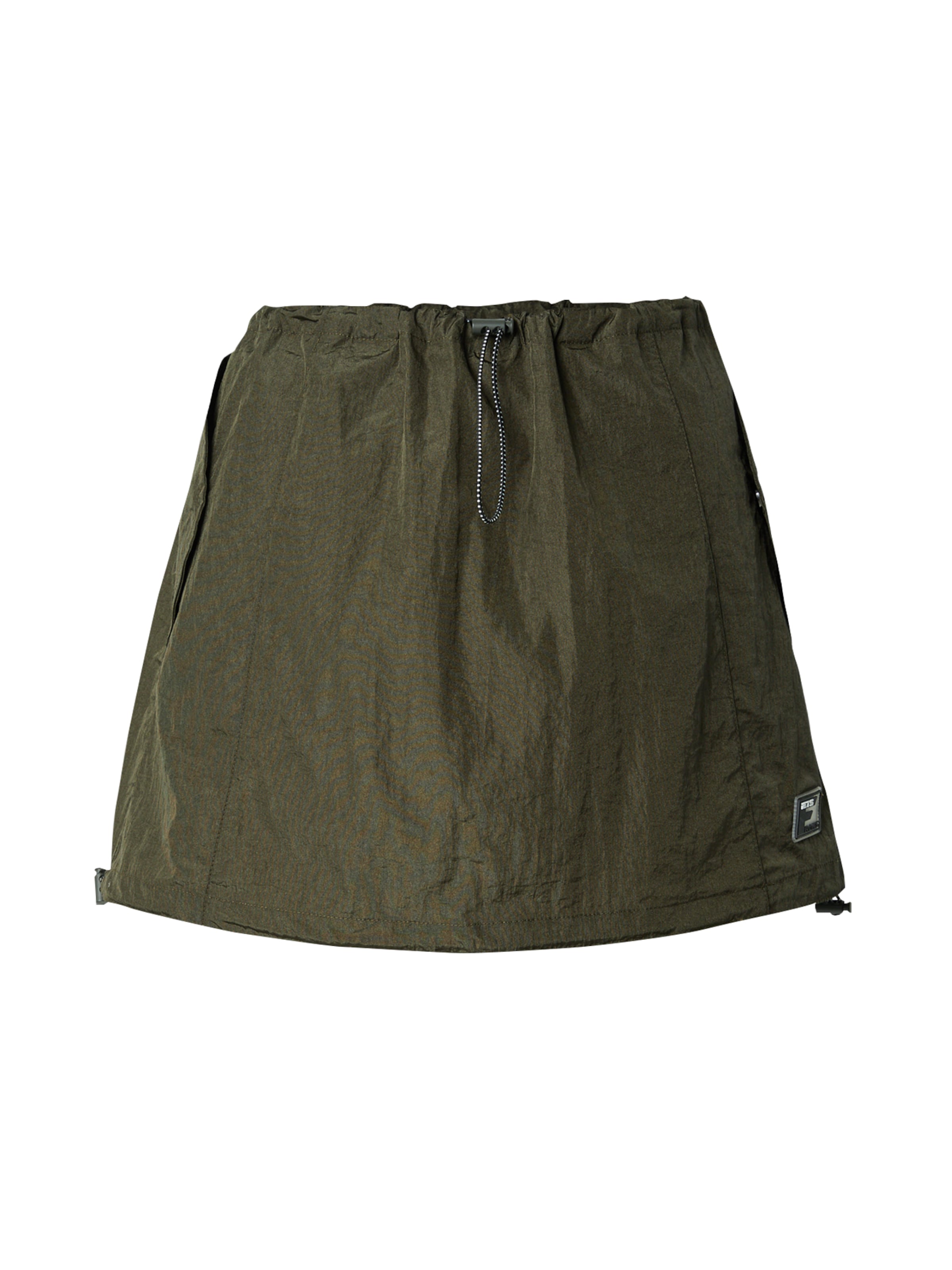 iets frans - Saia em verde: frente