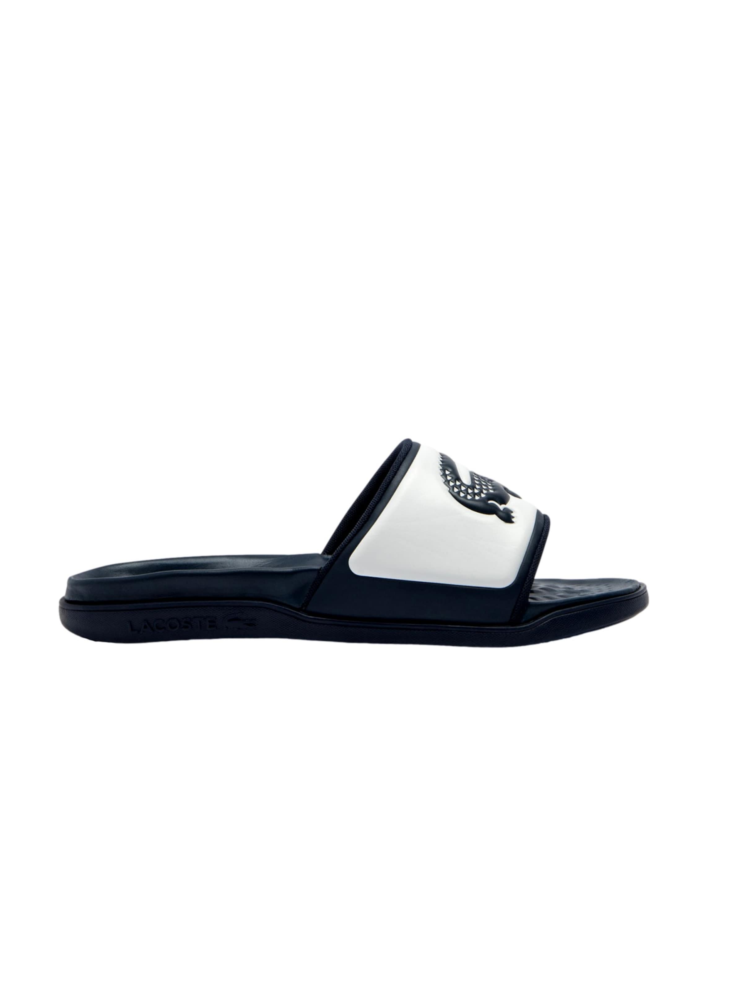 Mule 'Serve Slide Dual' LACOSTE en bleu : devant