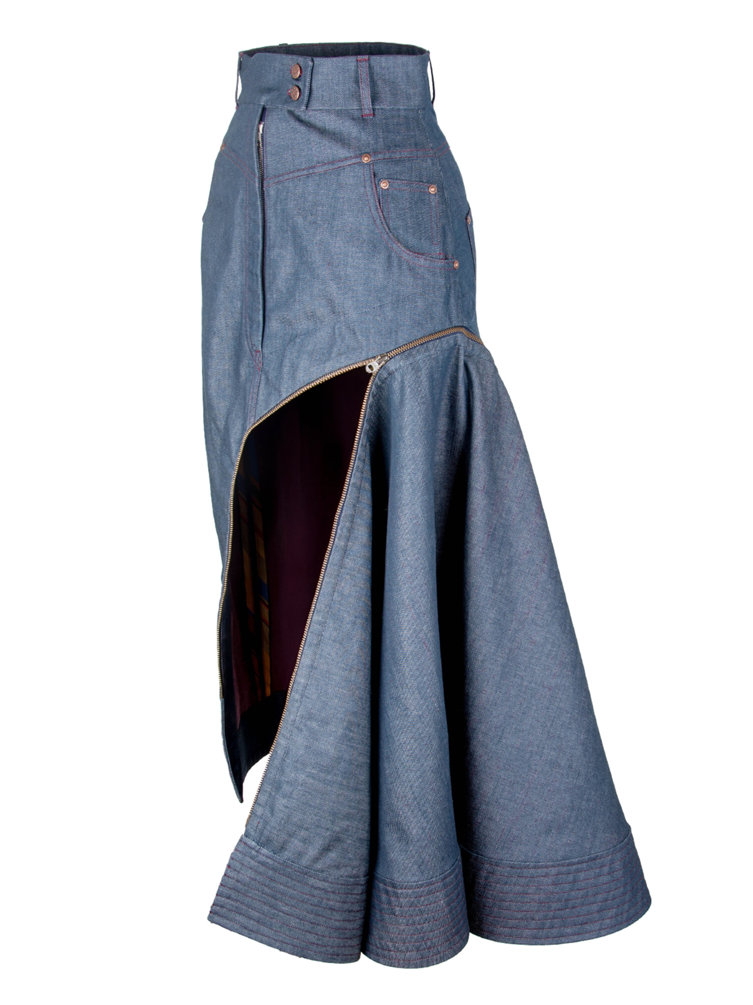 Rua & Rua Skirt in Blue