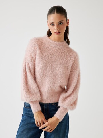 GUESS Sweater 'Keyla' in Pink: front