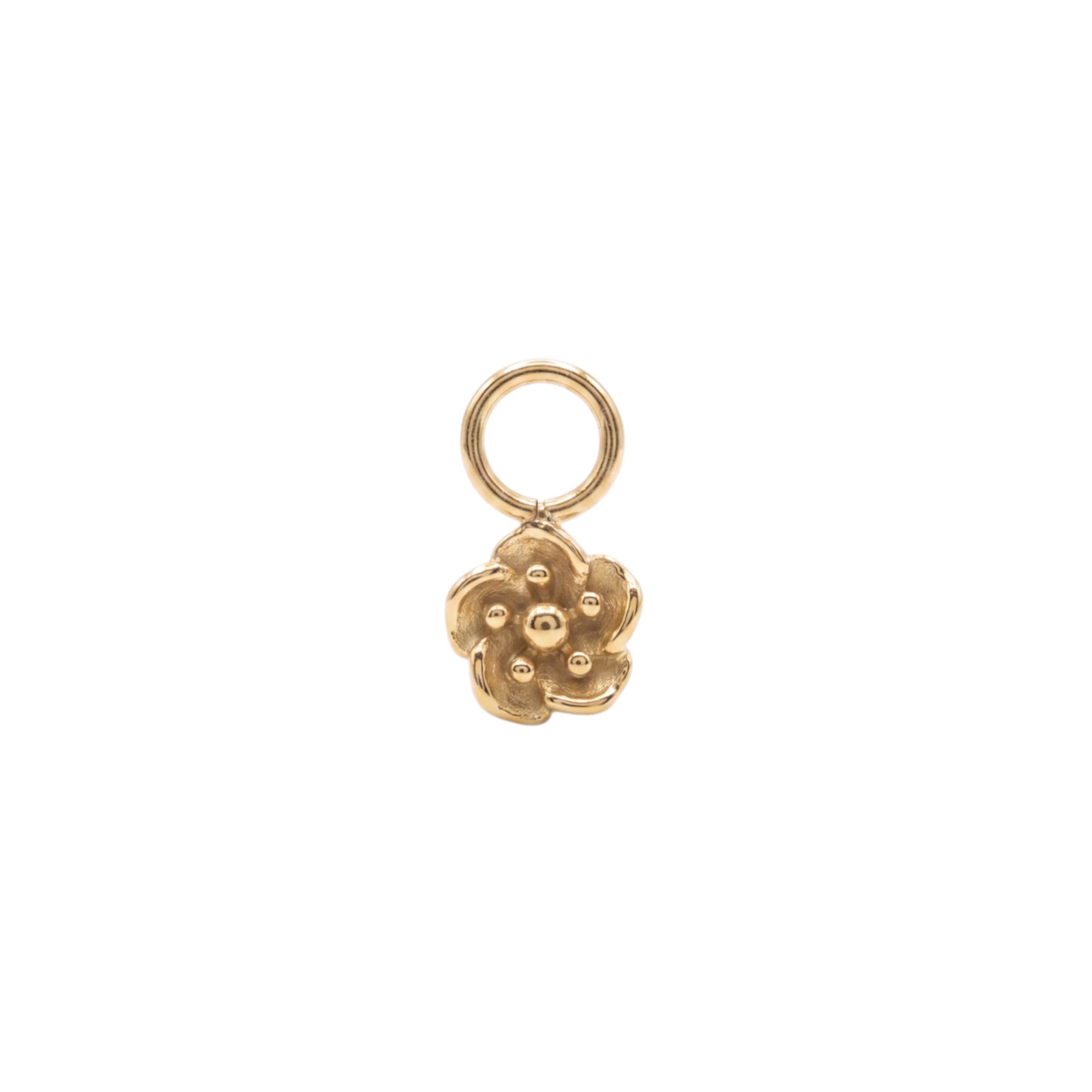 PURELEI - Colgante 'Poppy' en oro: frente