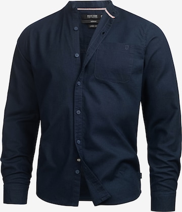 Chemise INDICODE JEANS en bleu : devant