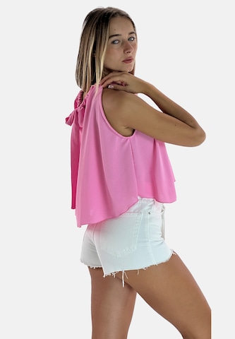 Camicia da donna di Elara in rosa