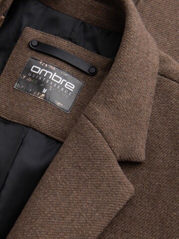 Manteau mi-saison 'OM-COWC-0114' Ombre en marron