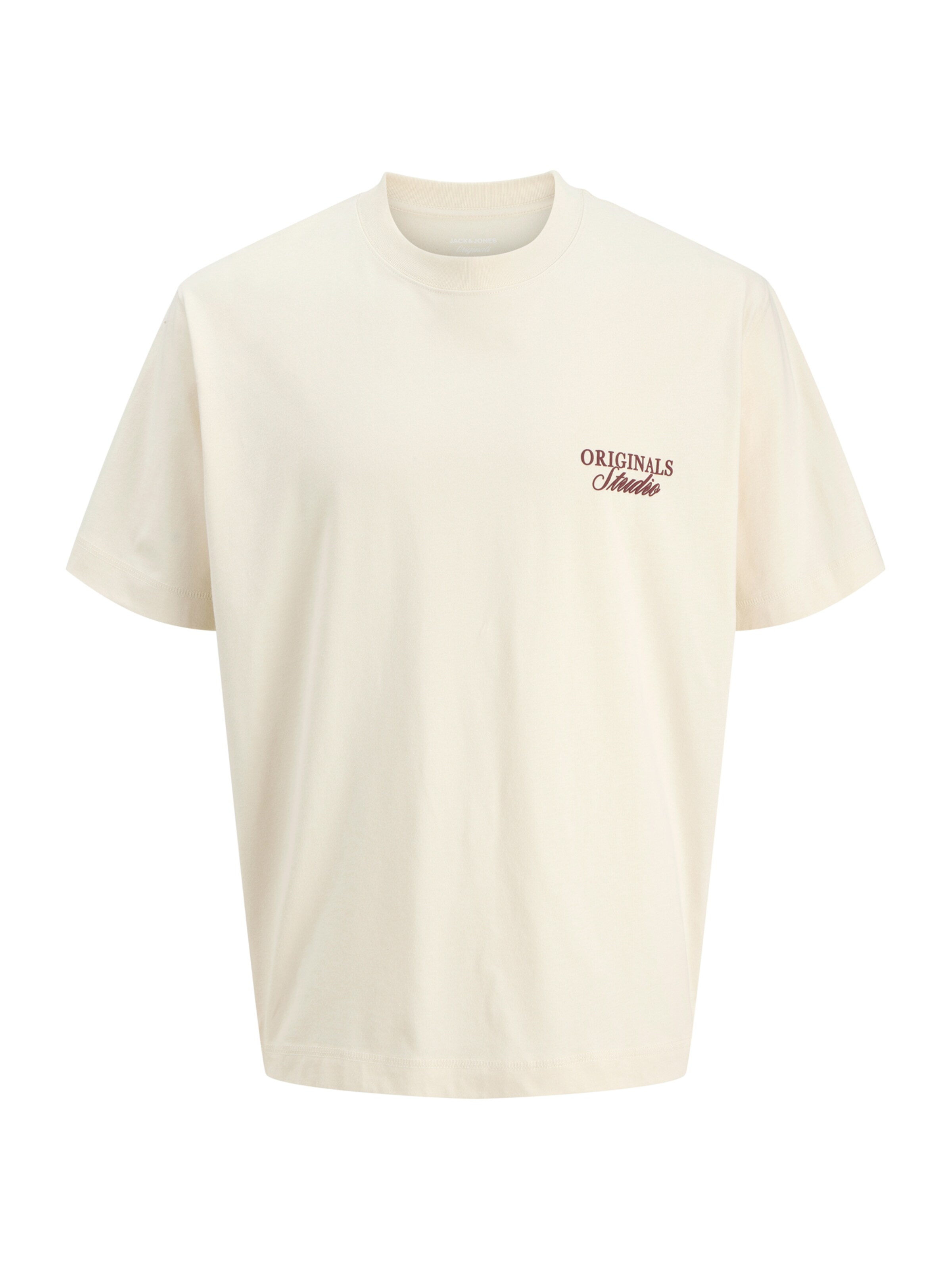 JACK & JONES Футболка 'JORNORREBRO' в Бежевый: спереди