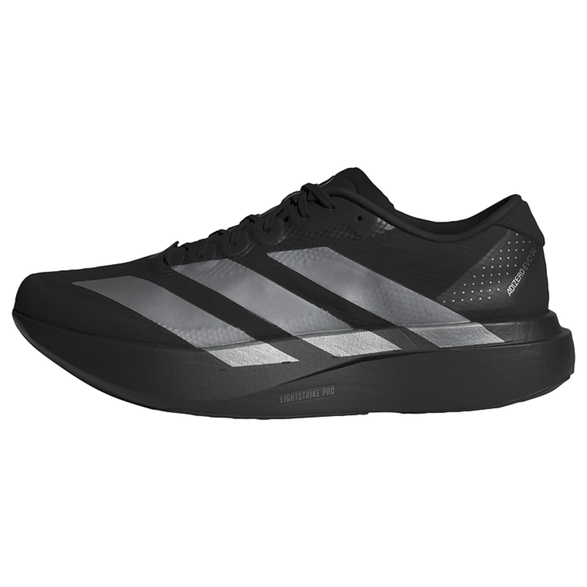 ADIDAS PERFORMANCE Running Shoes 'Adizero Evo Sl' in Black: front