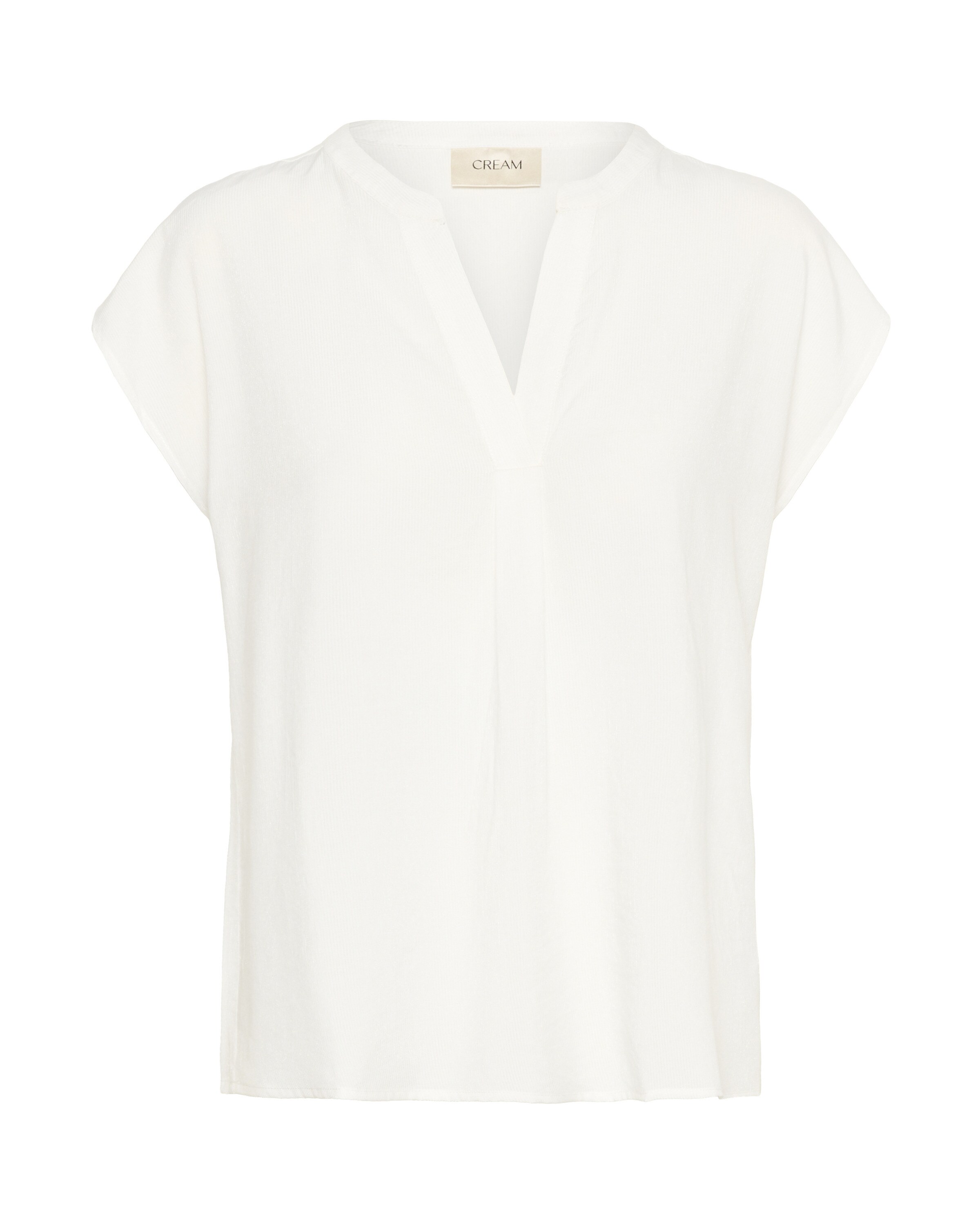 Cream Bluse in Weiß: Vorderseite