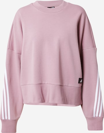 Sweat de sport ADIDAS SPORTSWEAR en violet : devant