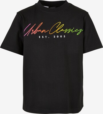 Urban Classics T-shirt i svart: framsida