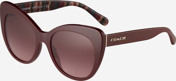 COACH Солнцезащитные очки 'HC8317' в Красный: спереди