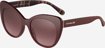 Occhiali da sole 'HC8317' di COACH in rosso: frontale