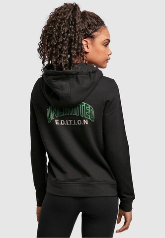 Merchcode Sweatshirt 'Unlimited Edition' in Schwarz