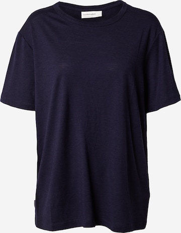 ICEBREAKER Functioneel shirt 'Granary' in Blauw: voorkant