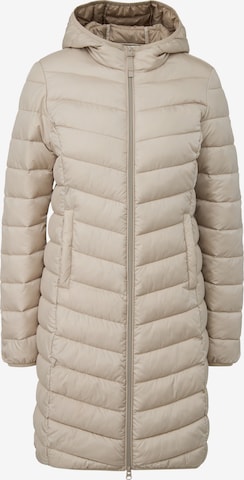 Manteau d’hiver QS en beige : devant