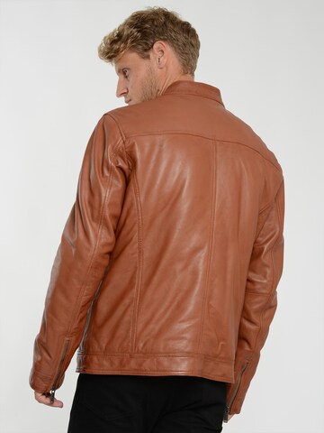 JCC Lederjacke in Braun