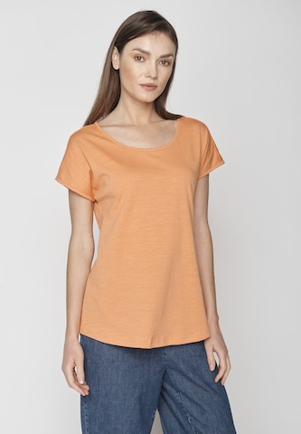 GREENBOMB Shirt in Orange: front