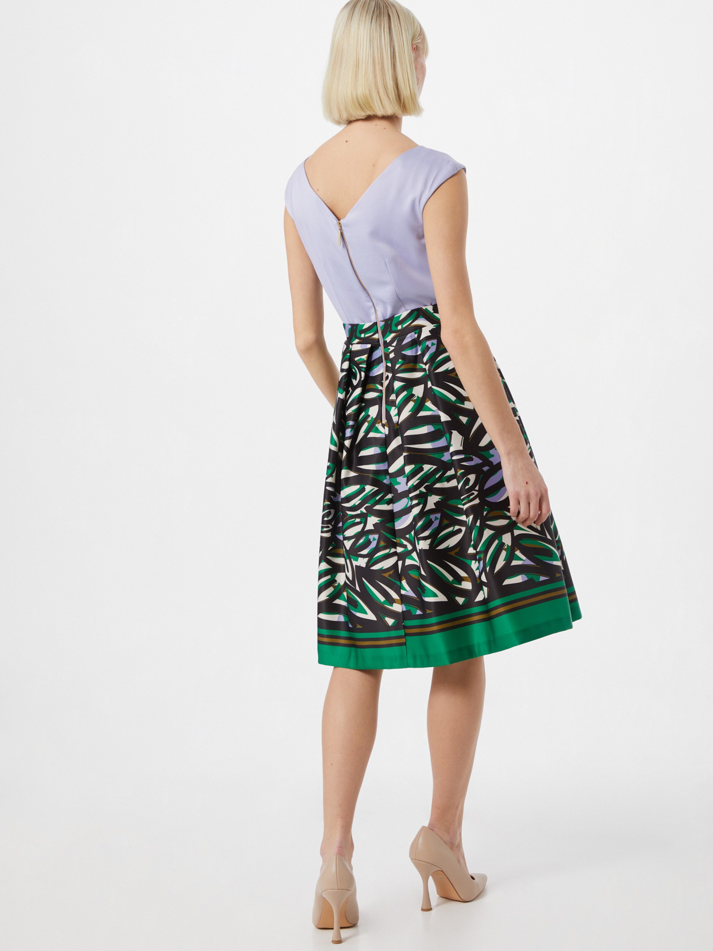 Frauen Große Größen Closet London Kleid in Mischfarben - CB90999 Frauen Große Größen Closet London Kleid in Mischfarben - CB90999