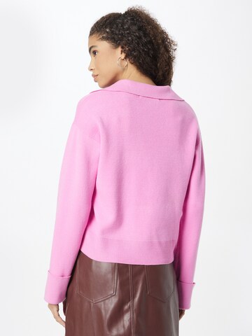 VERO MODA Sweater 'GOLD NEEDLE' in Pink