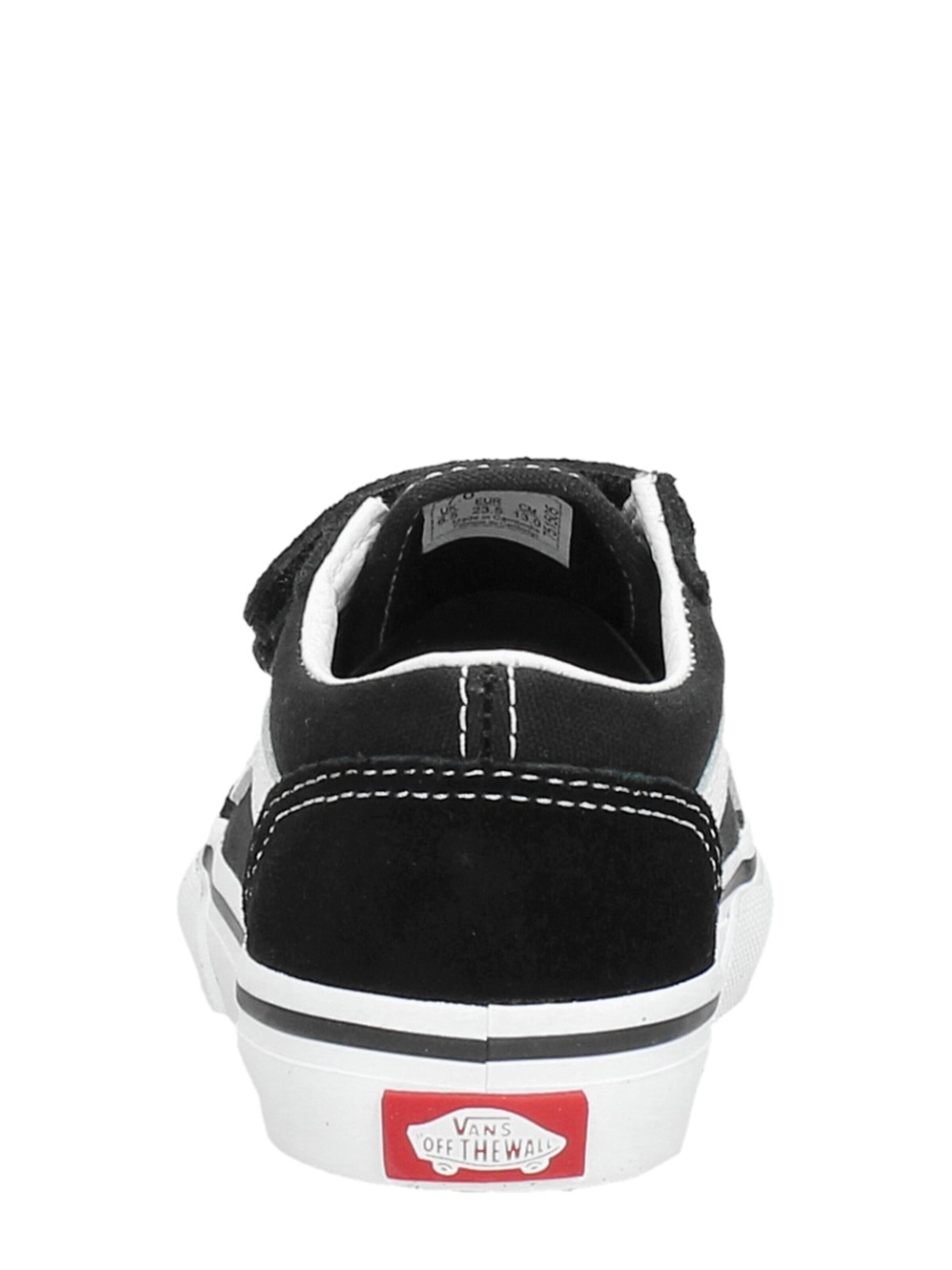 VANS Sneakers 'Old Skool V Black' in Zwart