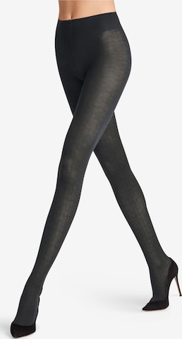 FALKE Strumpfhose 'Dovetail' in Schwarz: Vorderseite