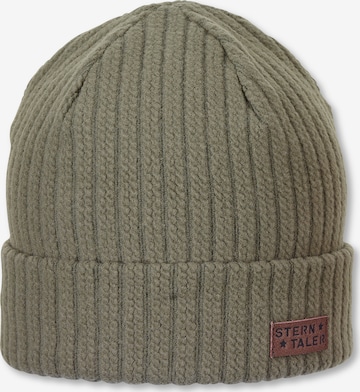 STERNTALER Beanie in Green: front