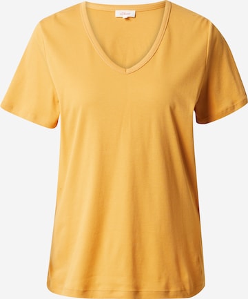 s.Oliver Shirts i gul: forside