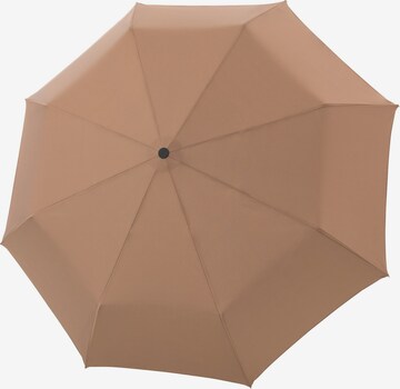 Doppler Manufaktur Regenschirm in Braun