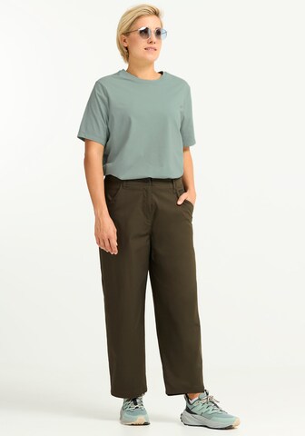 JACK WOLFSKIN Loose fit Outdoor Pants in Brown