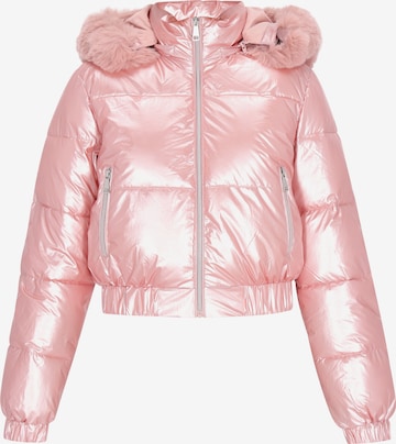 MYMO - Chaqueta de invierno en rosa: frente