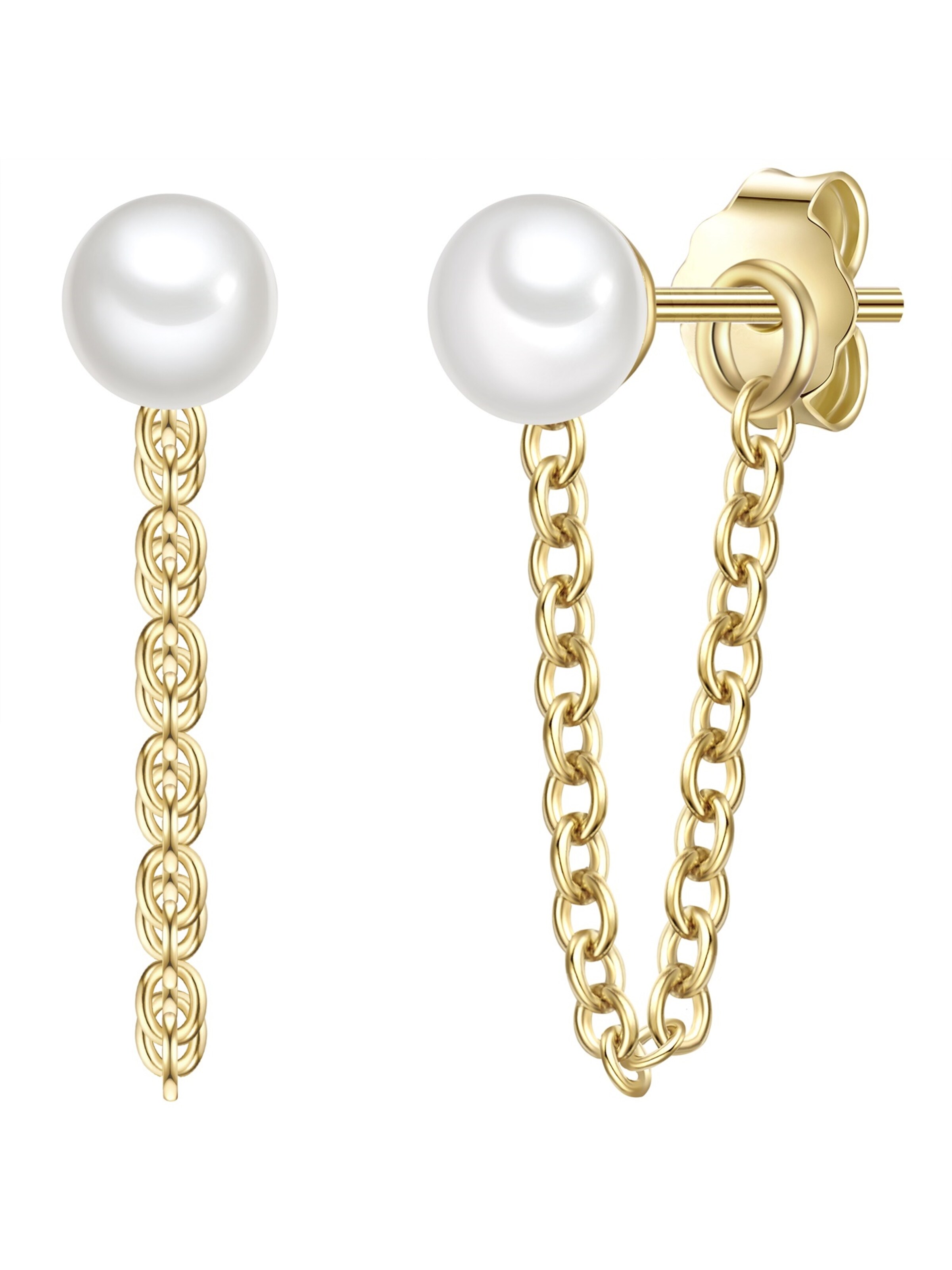 Glanzstücke München Ohrringe in Gold: Vorderseite