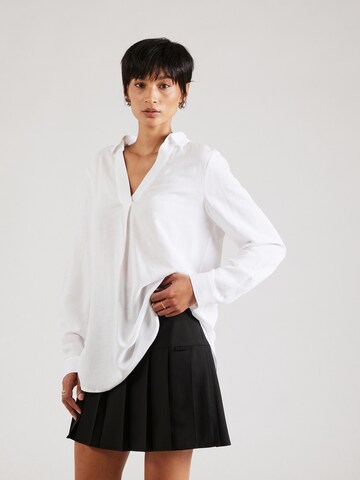 COMMA - Blusa en blanco: frente