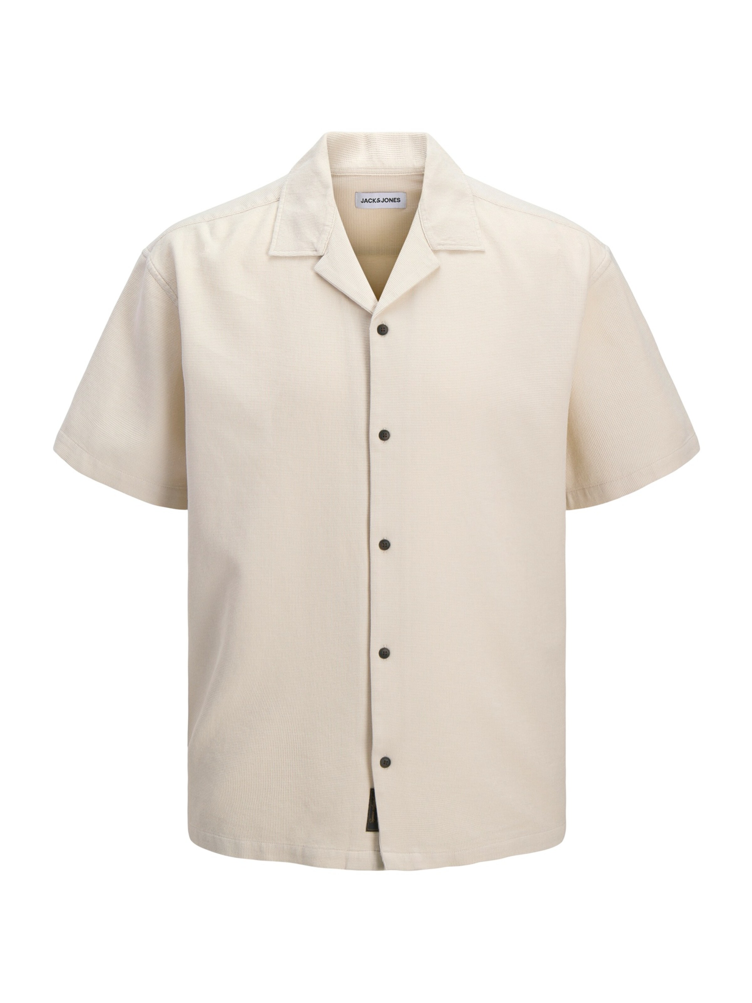 Jack & Jones Junior Comfort Fit Πουκάμισο 'JJGLOBAL' σε γκρι: μπροστά