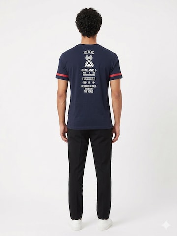 T-Shirt ICEBERG en bleu