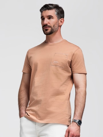 Ombre Shirt in Brown