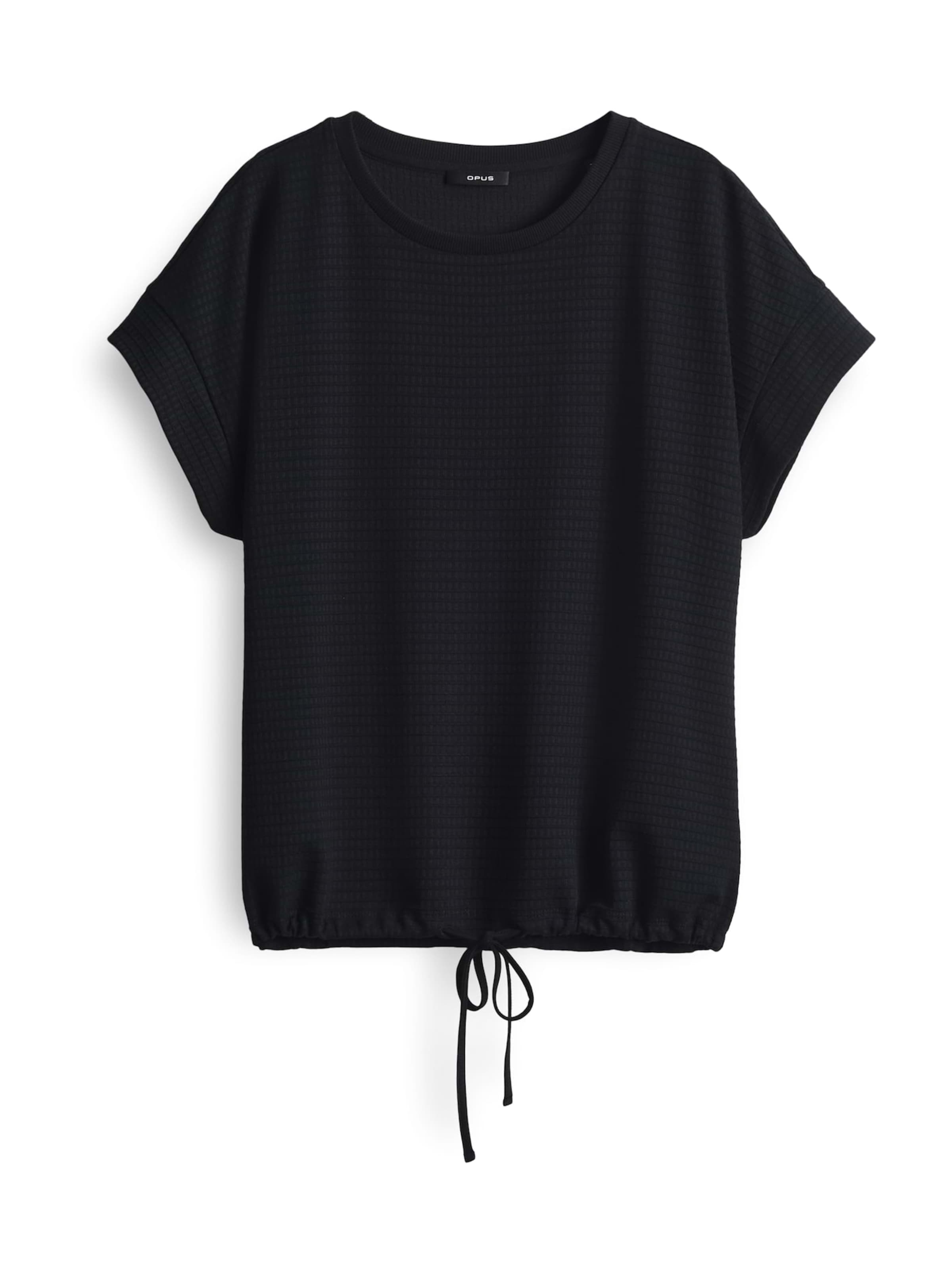 T-shirt 'Solke' OPUS en noir : devant