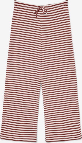 VERO MODA - Pierna ancha Pantalón 'VMStella' en marrón: frente