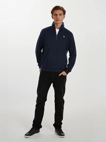 U.S. POLO ASSN. Sweatshirt in Blau